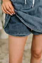 I'd Like to See You Try High Waisted Skort Womens Ave Shops- Tilden Co.