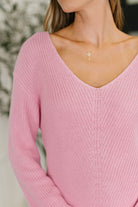 I'm All Yours V-Neck Sweater Womens Ave Shops- Tilden Co.