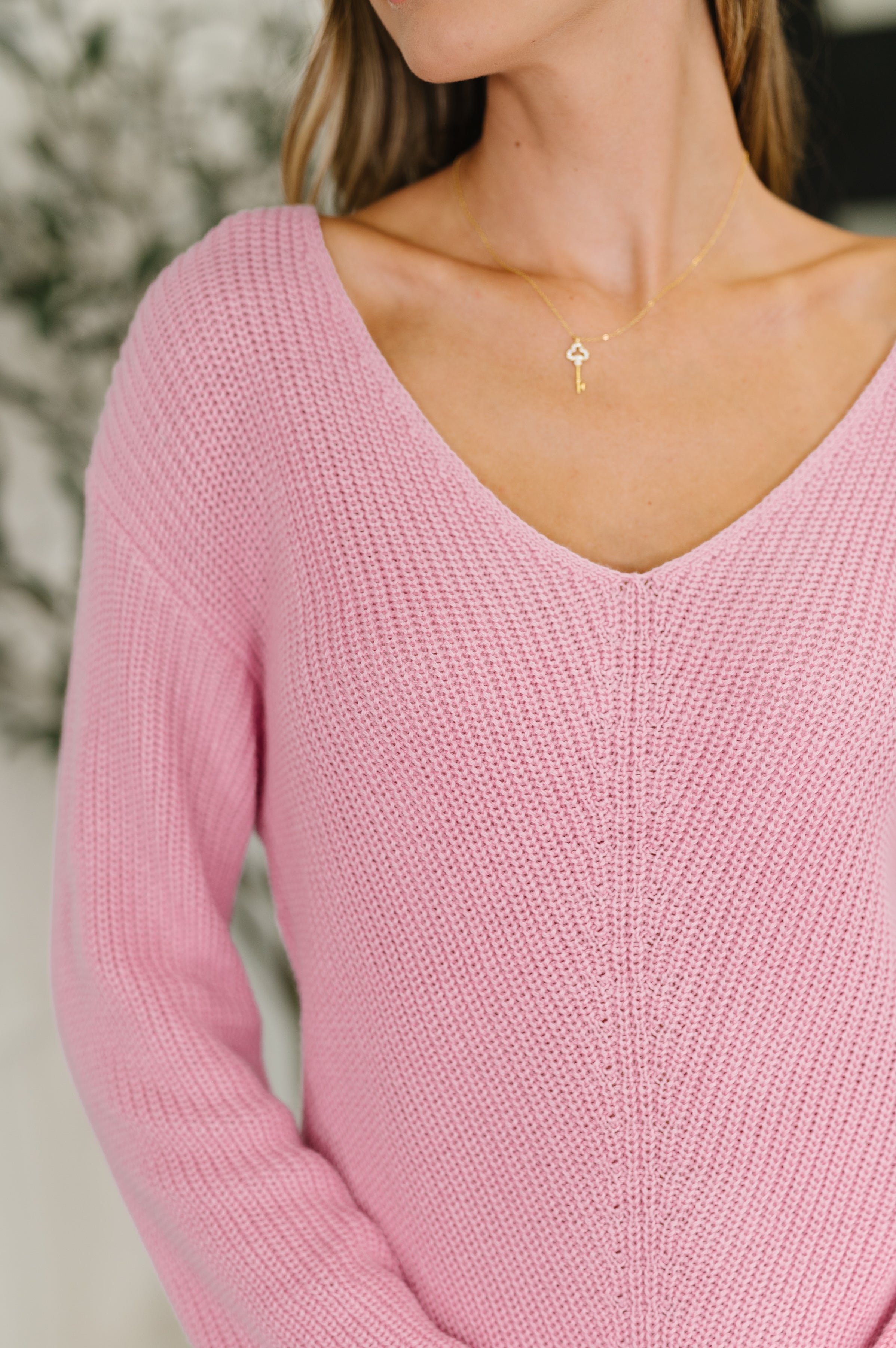 I'm All Yours V-Neck Sweater Womens Ave Shops- Tilden Co.
