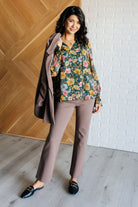 Ideal Ideas Floral Blouse    Blouses Ave Shops- Tilden Co.