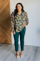 Ideal Ideas Floral Blouse    Blouses Ave Shops- Tilden Co.