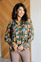 Ideal Ideas Floral Blouse    Blouses Ave Shops- Tilden Co.