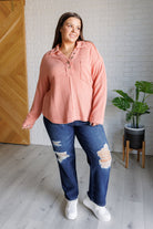 If You Want Forever Ribbed Knit Pullover    Tops Ave Shops- Tilden Co.