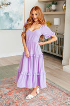 In My Carefree Era Tiered Ruffled Dress Dresses Ave Shops- Tilden Co.