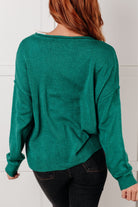 In Stitches Drop Shoulder Sweater Tops Ave Shops- Tilden Co.