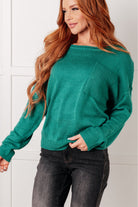 In Stitches Drop Shoulder Sweater Tops Ave Shops- Tilden Co.