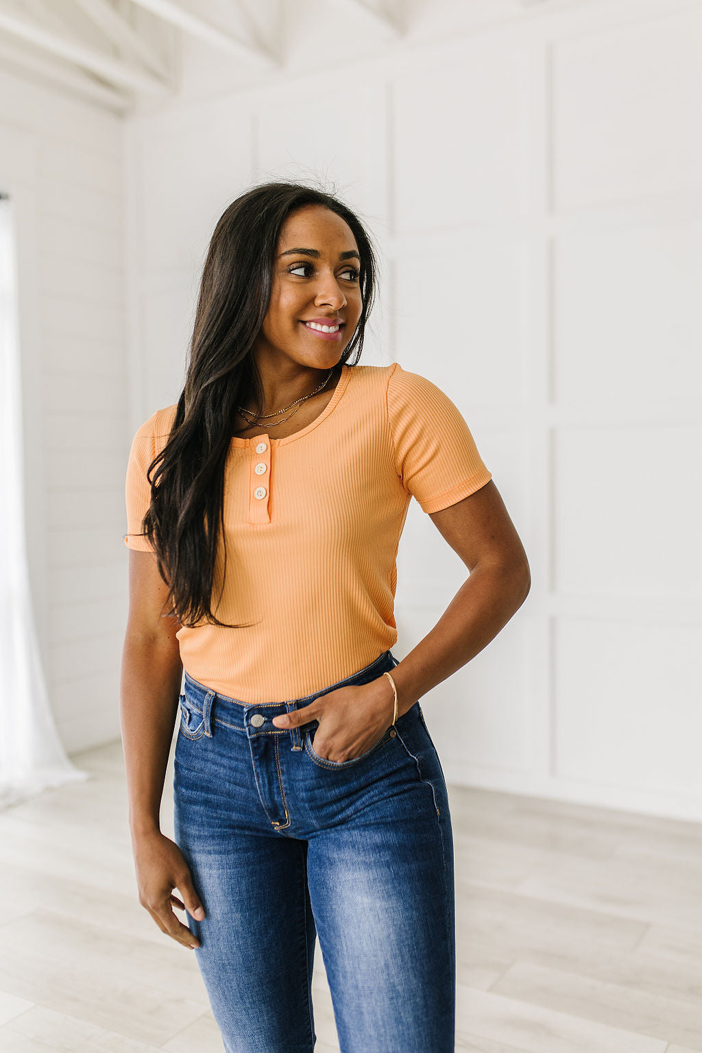 It Figures Scoop Neck Top Tops Ave Shops- Tilden Co.