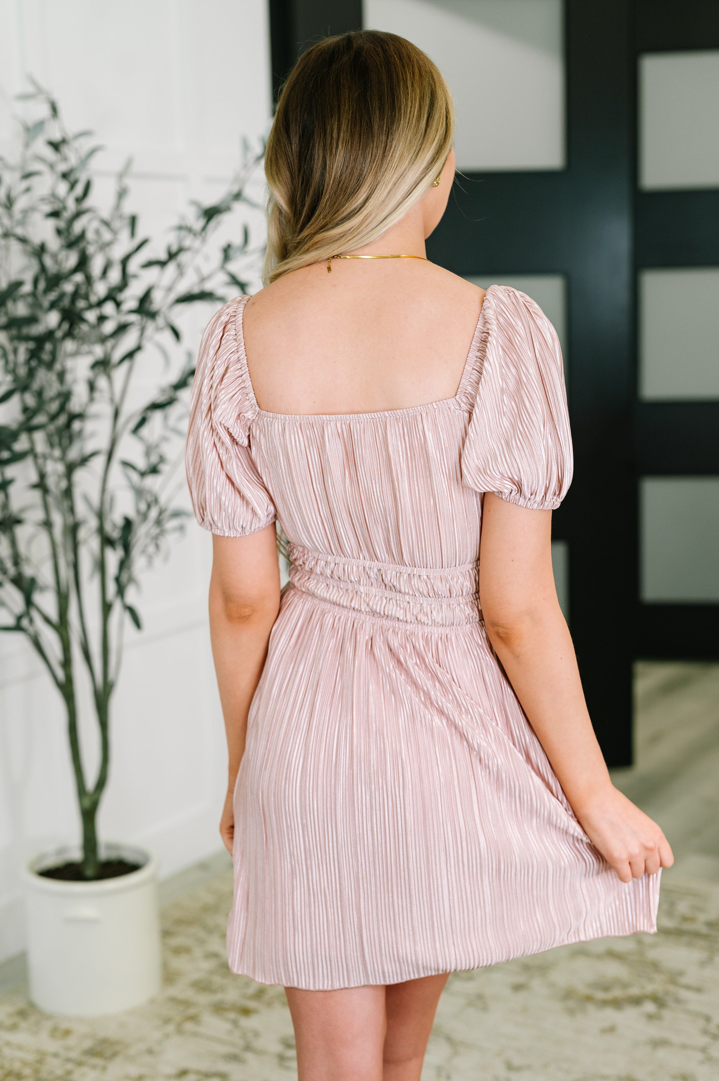 It's For the Aesthetic Balloon Sleeve Dress Dresses Ave Shops- Tilden Co.
