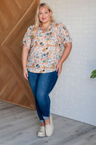 It's Intuitive Floral Blouse    Blouses Ave Shops- Tilden Co.