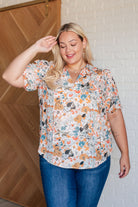 It's Intuitive Floral Blouse    Blouses Ave Shops- Tilden Co.