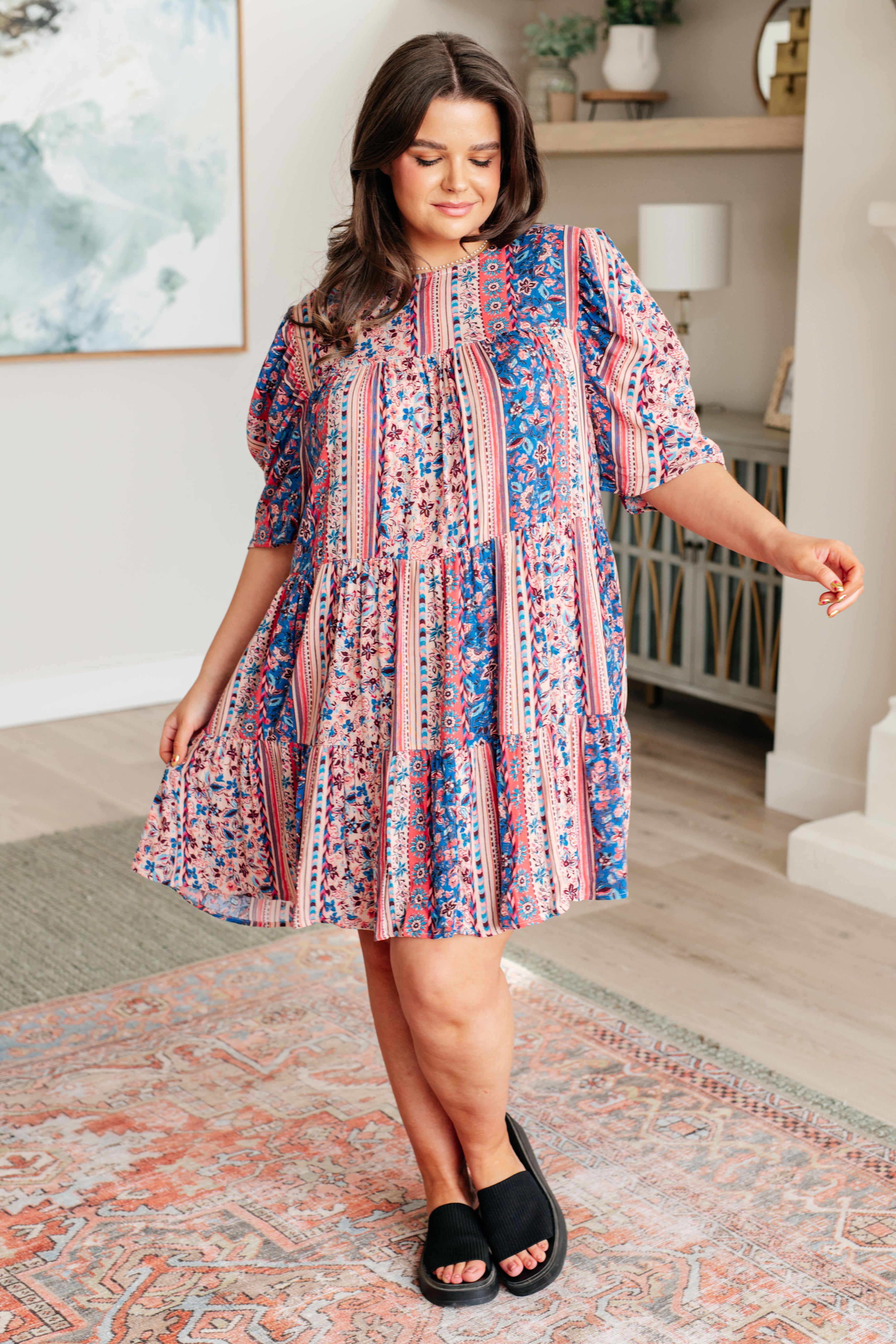 It's a Delicacy Tiered Dress Dresses Ave Shops- Tilden Co.