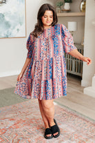 It's a Delicacy Tiered Dress Midi Dress Ave Shops- Tilden Co.