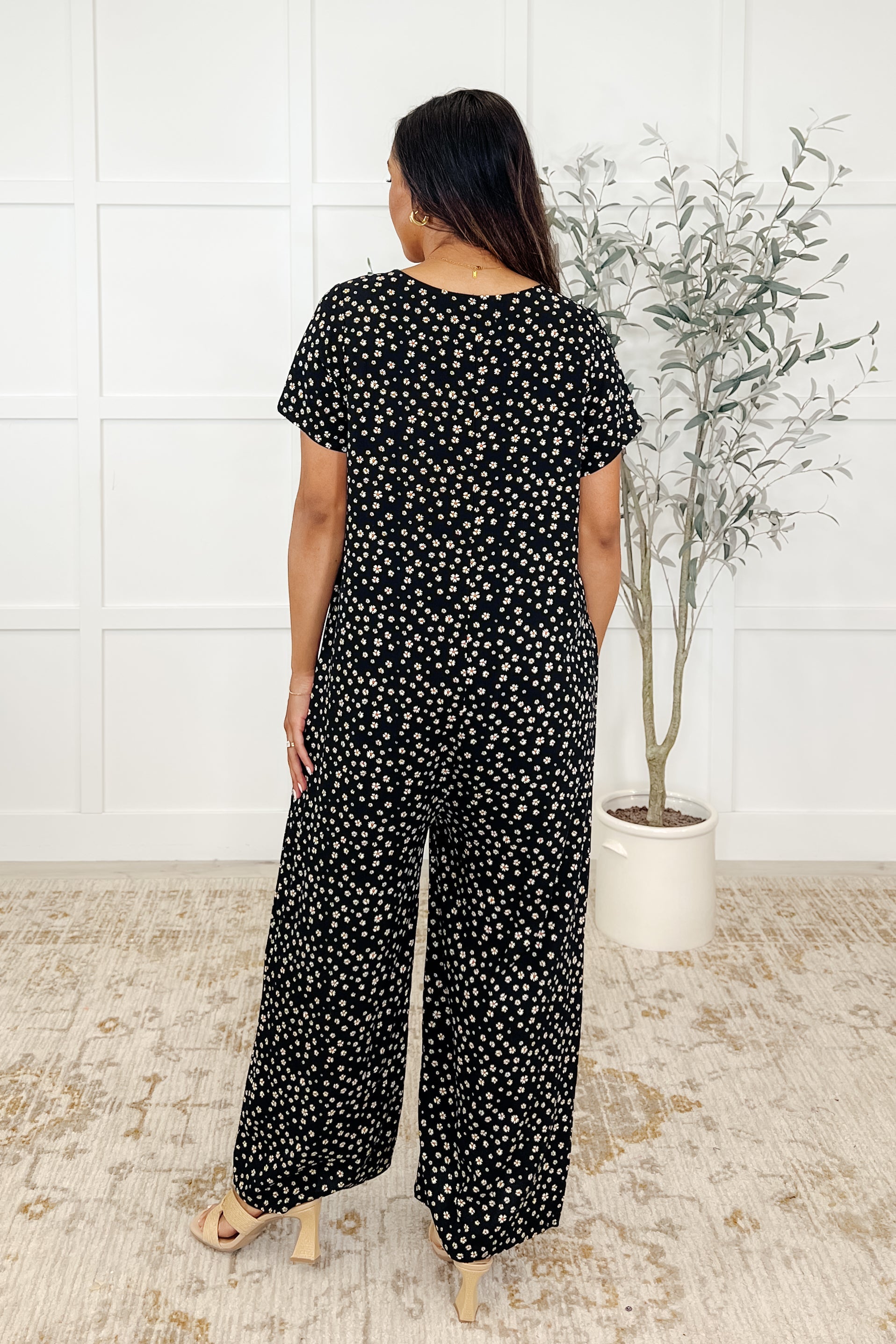 Jasmine Jumpsuit Blossoms Womens Ave Shops- Tilden Co.