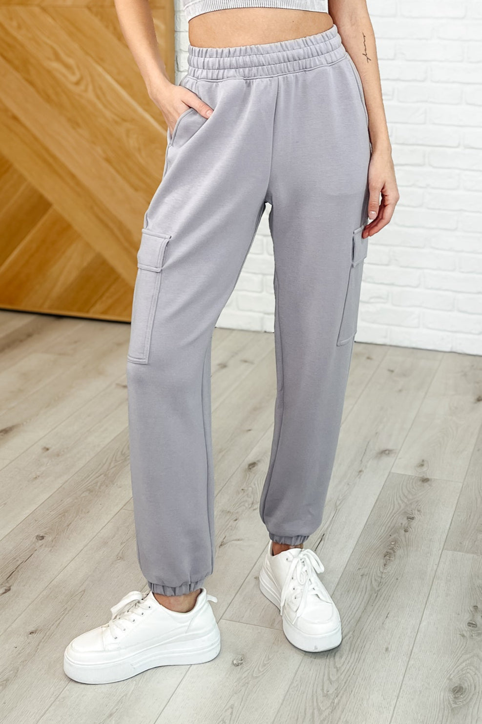 Jog and Snog Joggers in Mystic Grey Womens Ave Shops- Tilden Co.