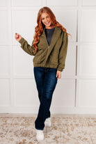 Jungle Explorer Quilted Zip Up Jacket Layers Ave Shops- Tilden Co.