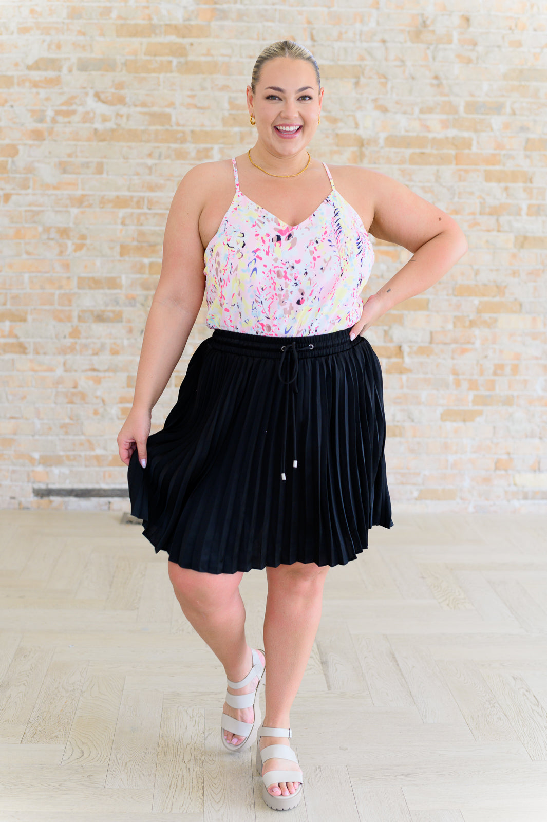 Going Out Printed Cami Tops Ave Shops- Tilden Co.