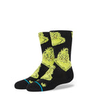 The Grinch Kids Mean One Cozy Poly Crew Socks    Crew Socks Stance- Tilden Co.