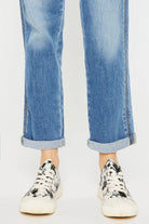 Isa Mid Rise Slim Boyfriend Jeans    Jeans Kancan- Tilden Co.