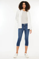 Sweeny Mid Rise Capris - Final Sale    Capri Kancan- Tilden Co.