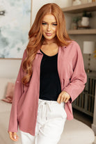 Keep it Profesh Button Up Top T-Shirt Ave Shops- Tilden Co.