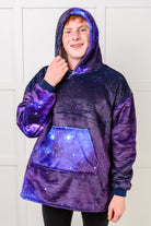 Kids Oversized Hoodie Blanket in Starry Sky Layers Ave Shops- Tilden Co.