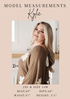 Stitch In Time Waffle Knit Top Tops Ave Shops- Tilden Co.
