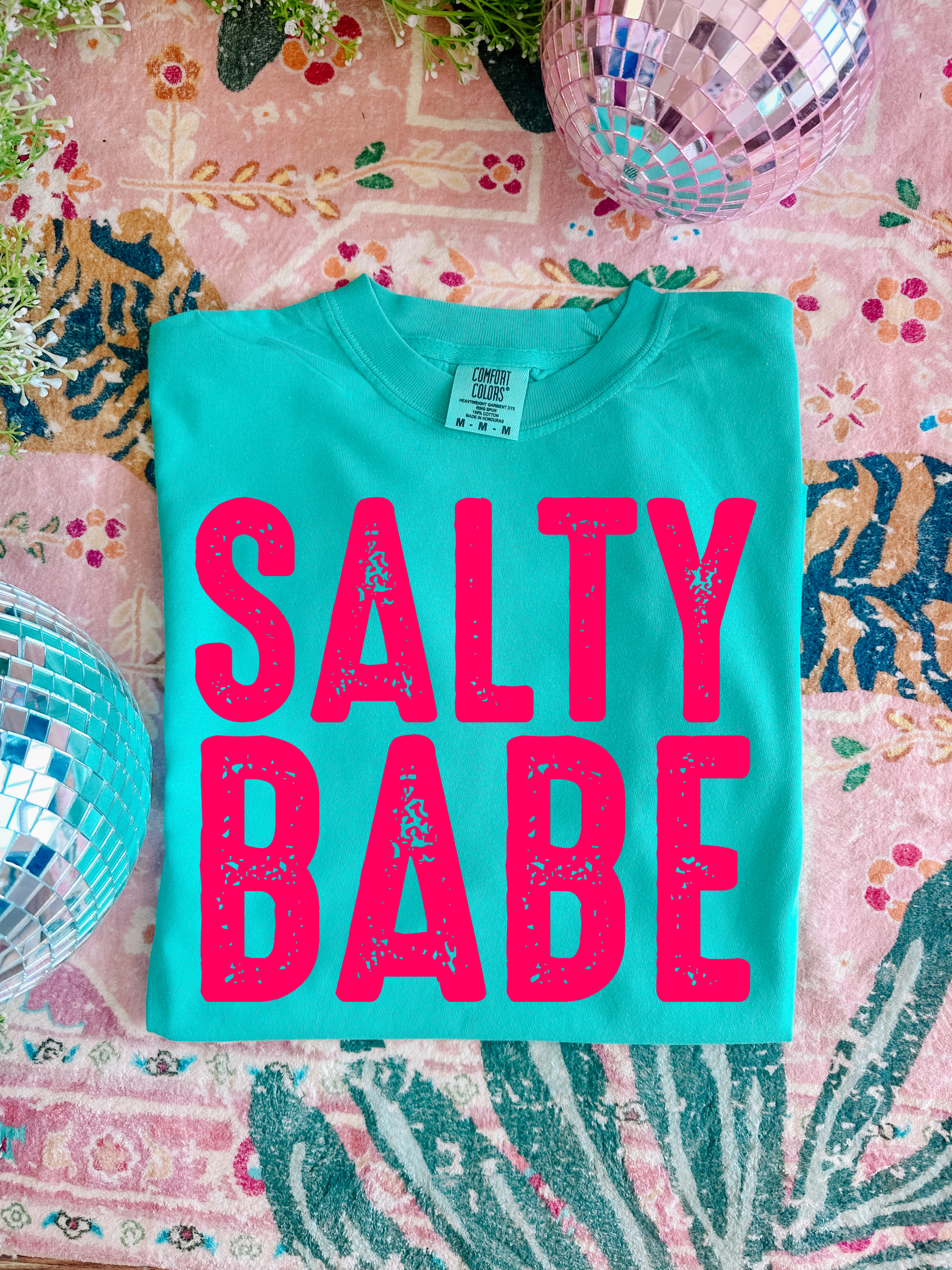 Salty Babe Graphic Tee Womens Ave Shops- Tilden Co.
