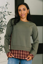 Layer Player Drop Shoulder Long Sleeve Top Womens Ave Shops- Tilden Co.