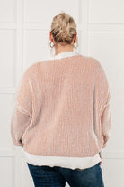 Least High Maintenance Contrast Trim Sweater Tops Ave Shops- Tilden Co.