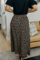Maxi Slip Skirt in Leopard Shirts & Tops Mikarose- Tilden Co.
