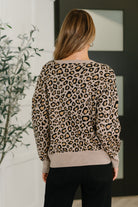 Lil' Sass Never Hurt Leopard Print Pullover Womens Ave Shops- Tilden Co.