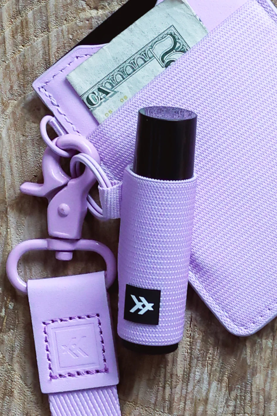 Lavender Lip Balm Holder    Wallets & Money Clips Thread- Tilden Co.