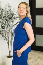 Listen Intently Textured Top and Pants Set Womens Ave Shops- Tilden Co.