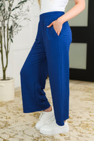 Listen Intently Textured Top and Pants Set Womens Ave Shops- Tilden Co.