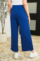 Listen Intently Textured Top and Pants Set Womens Ave Shops- Tilden Co.