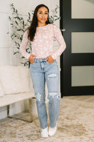 Literally Obsessed with Me Long Sleeve Top in Mauve Womens Ave Shops- Tilden Co.
