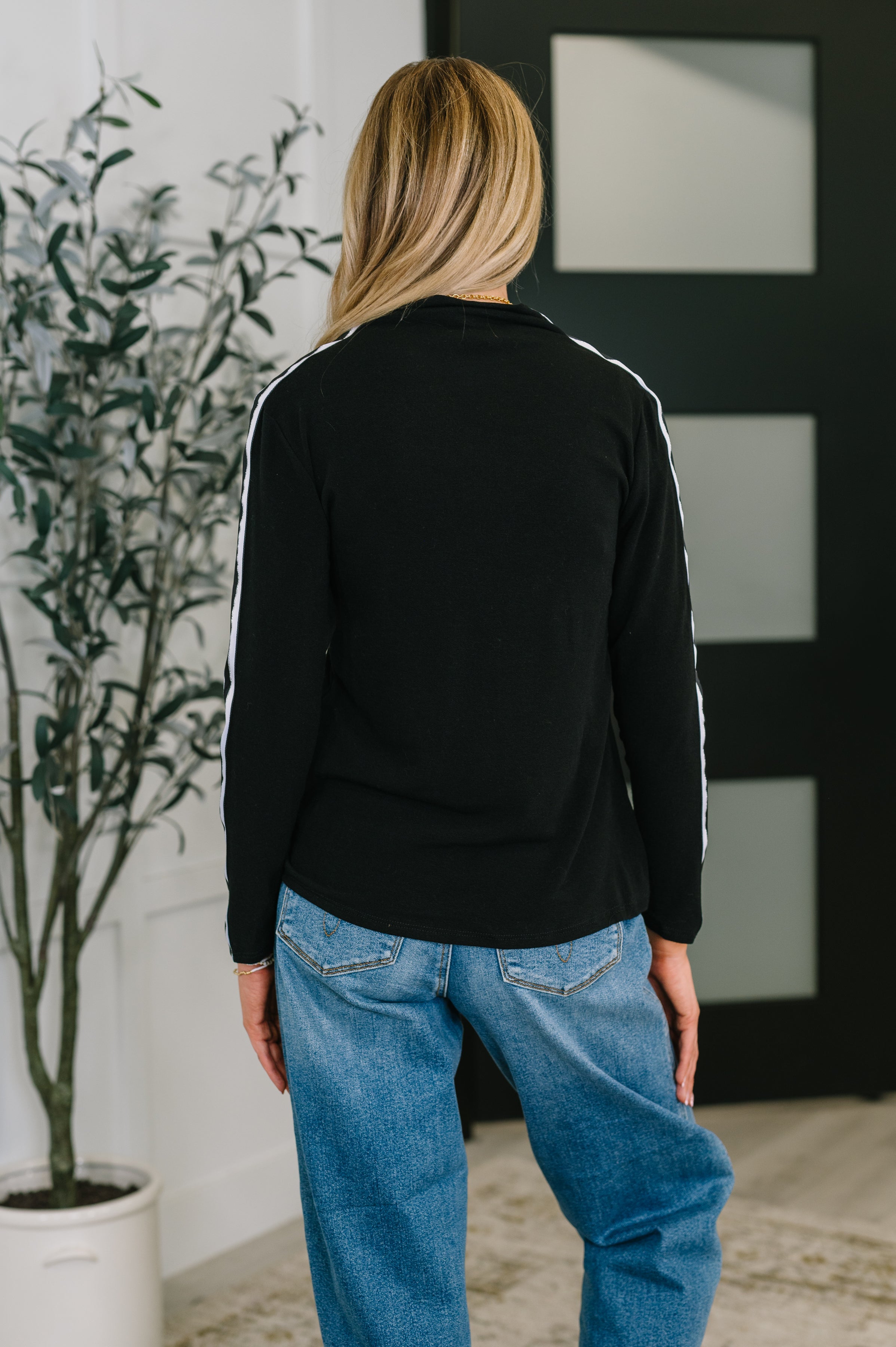 Live Fast High Neck Pullover Womens Ave Shops- Tilden Co.