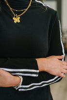 Live Fast High Neck Pullover Womens Ave Shops- Tilden Co.