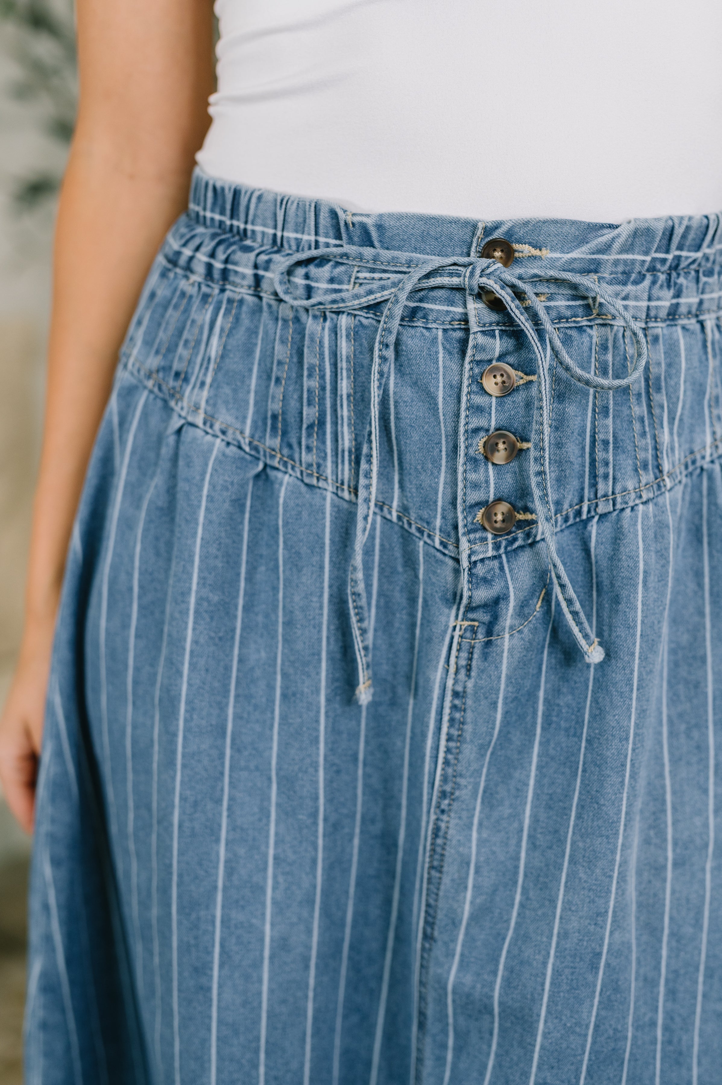 Local Girl High Waisted Skirt Womens Ave Shops- Tilden Co.