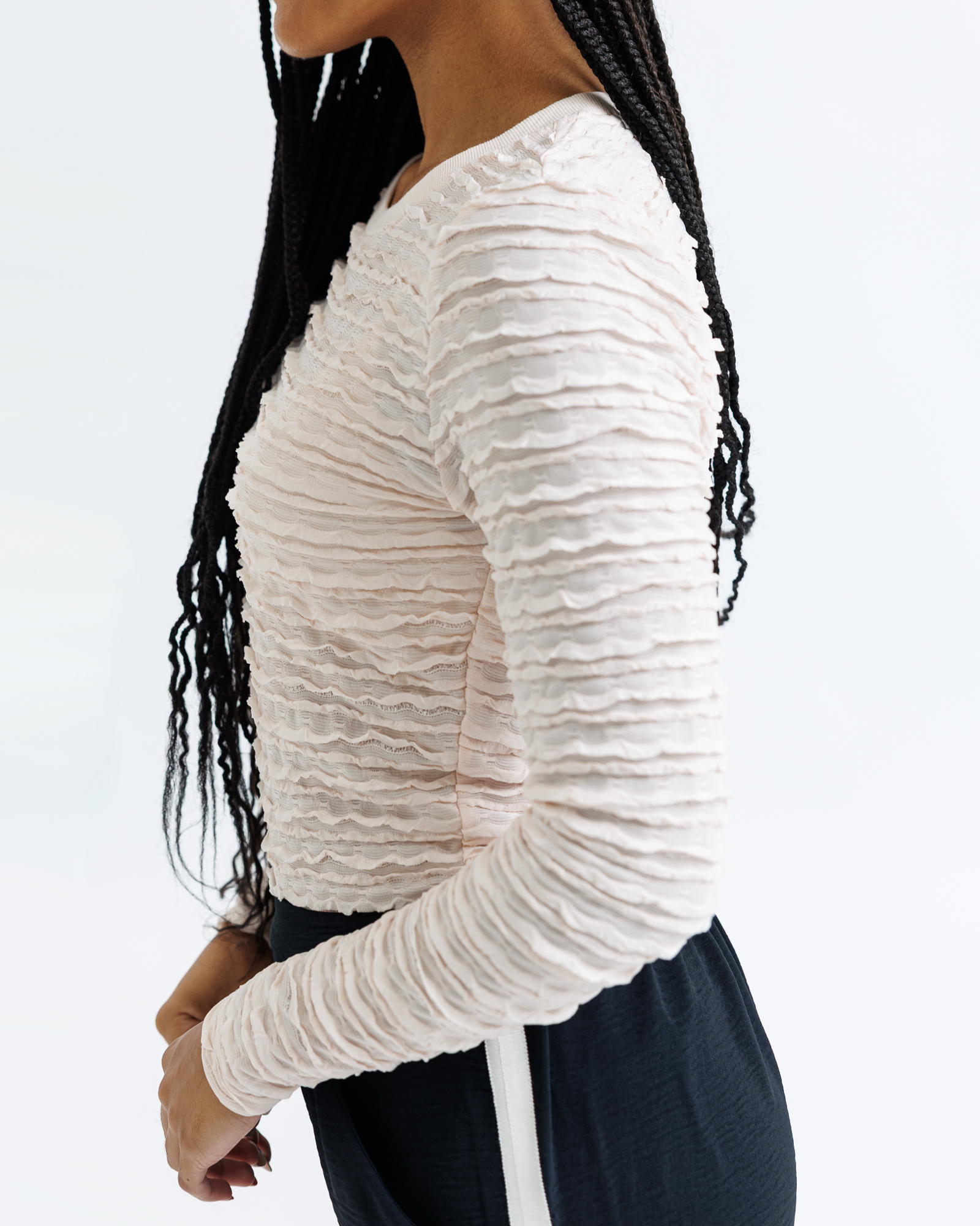 Long And Lace Top Tops Downeast- Tilden Co.