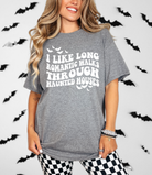 Long Haunted Walks Graphic Tee Womens Ave Shops- Tilden Co.