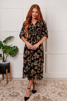 Look My Way Smocked Bodice Button Down Dress    Dresses Ave Shops- Tilden Co.