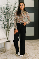 Loud and Proud Long Sleeve Lettuce Hem Top Womens Ave Shops- Tilden Co.