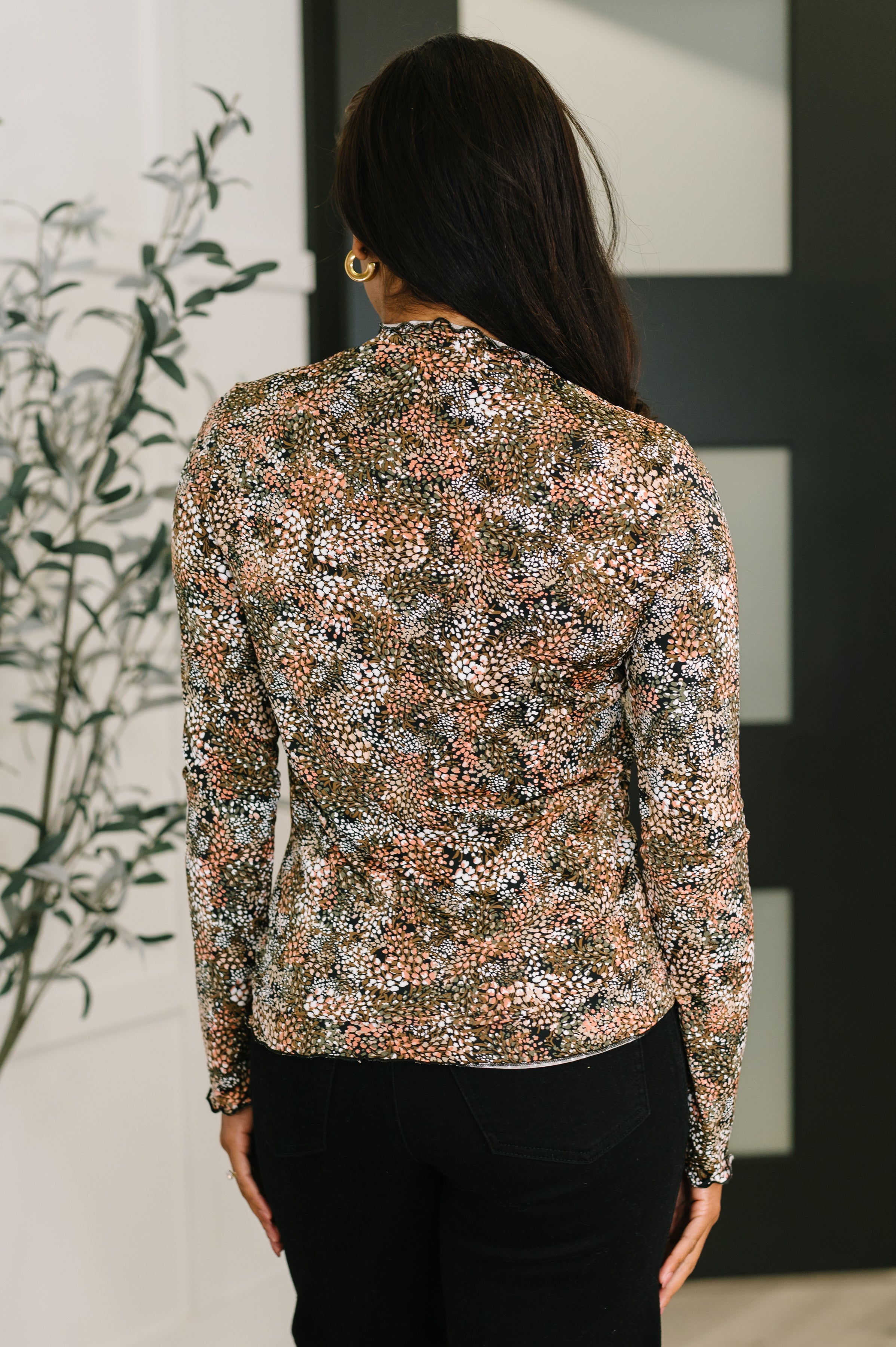 Loud and Proud Long Sleeve Lettuce Hem Top Womens Ave Shops- Tilden Co.