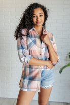 Lumber Jill Plaid Button Down    Tops Ave Shops- Tilden Co.