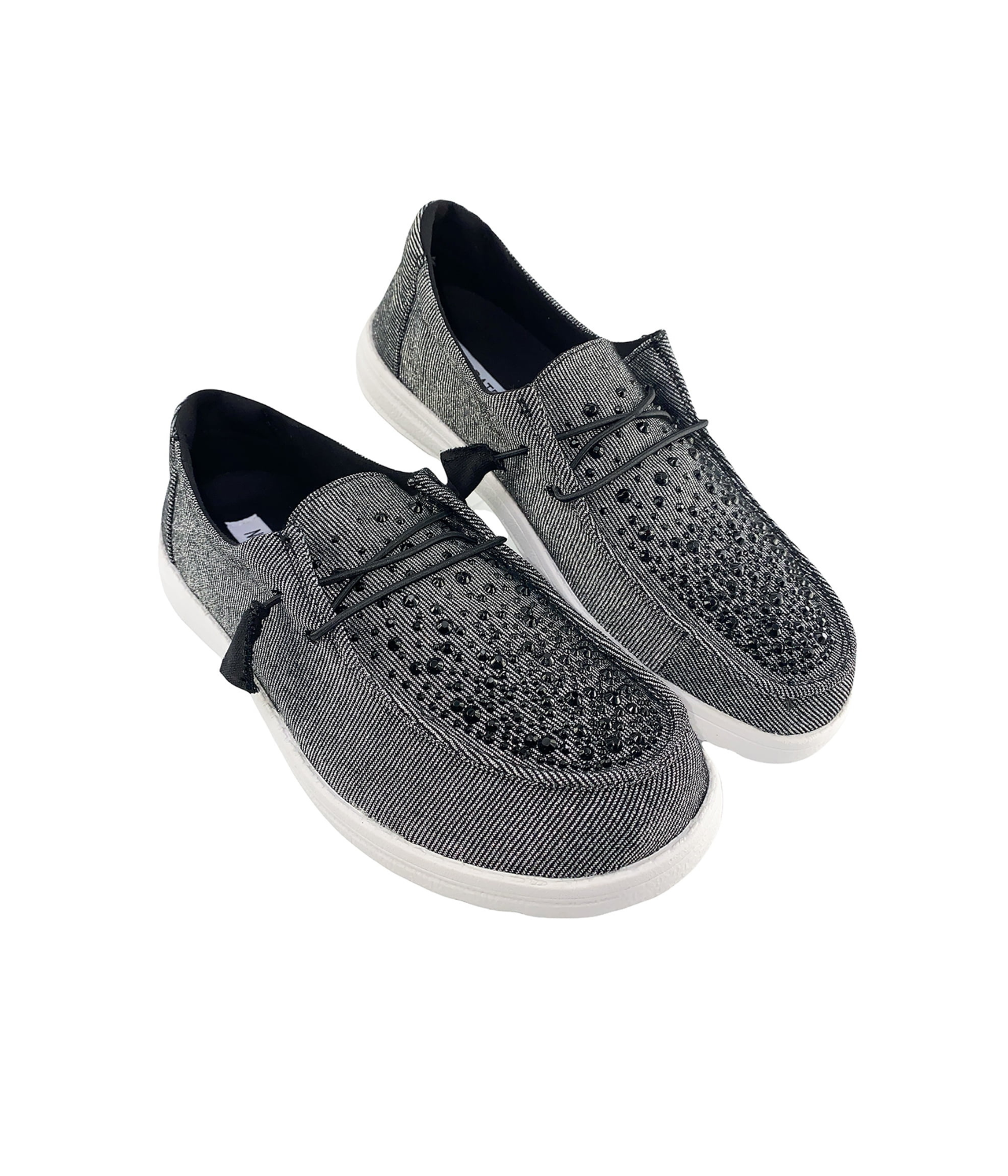 Maco Water Drop Sneaker in Black 120 Sneakers Naughty Monkey- Tilden Co.