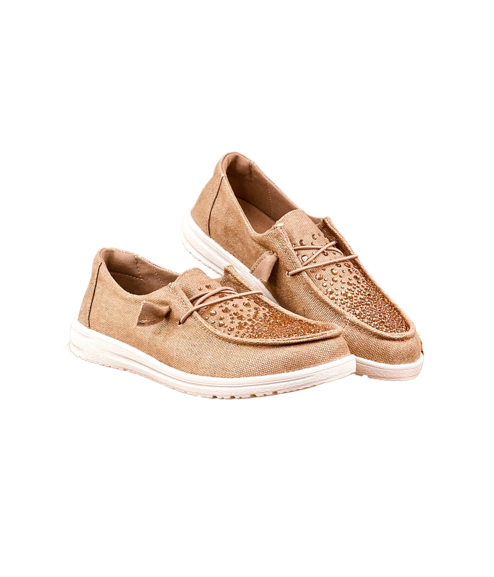 Maco Water Drop in Rose Gold Rhinestone 120 Sneakers Naughty Monkey- Tilden Co.