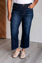 Madeline High Rise Cropped Wide Leg Jeans    Womens Ave Shops- Tilden Co.