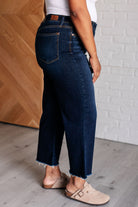 Madeline High Rise Cropped Wide Leg Jeans    Womens Ave Shops- Tilden Co.