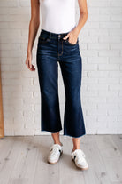 Madeline High Rise Cropped Wide Leg Jeans    Womens Ave Shops- Tilden Co.